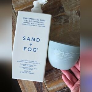Marshmallow Skies RARE HTF Set Of 2 Sand + Fog